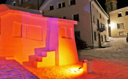 010 - schneeskulptur samedan